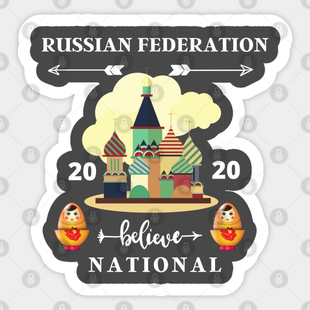 Russia 2020 Sticker by Grishman4u